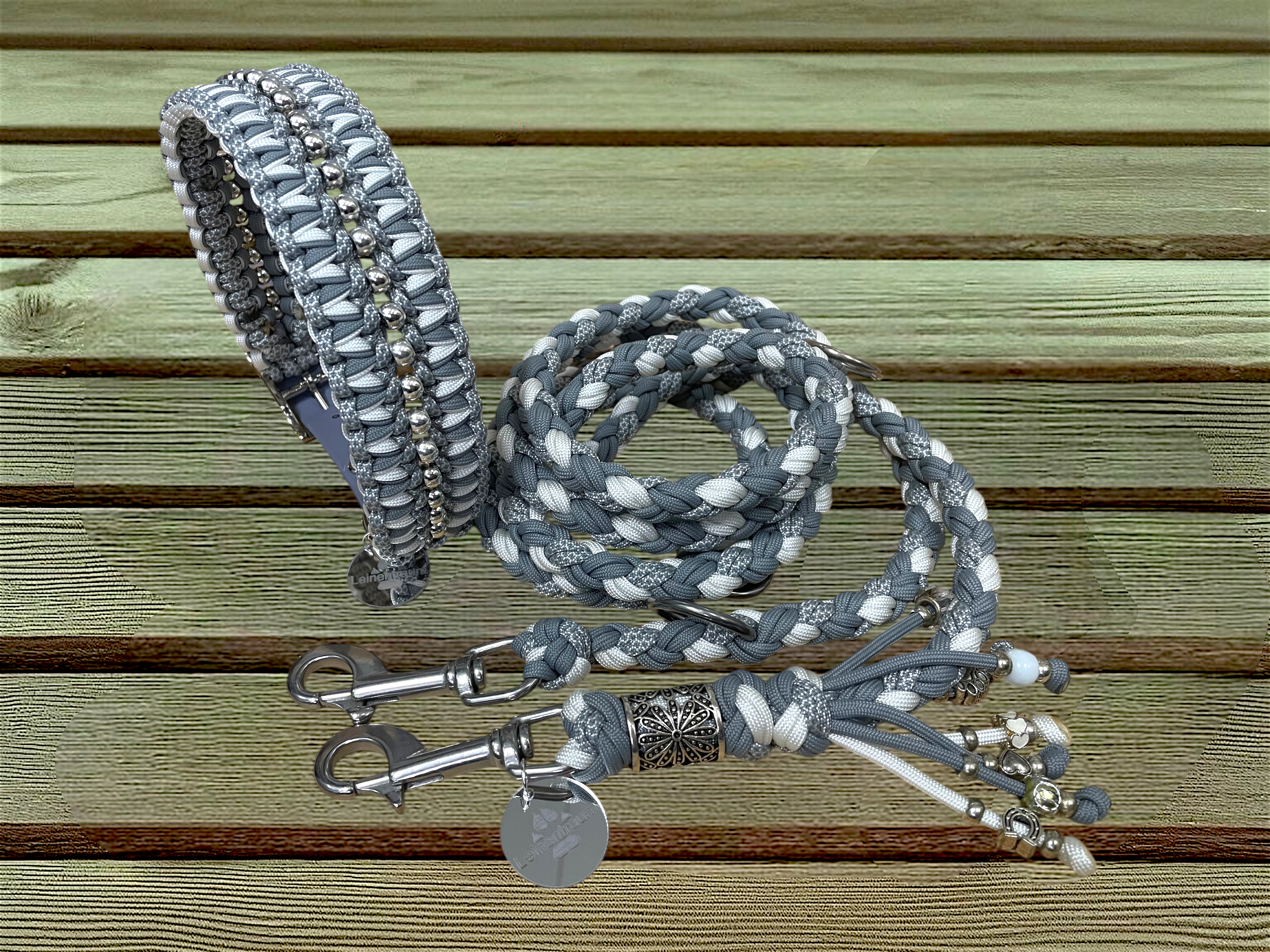 Helmy Set Silver Stone