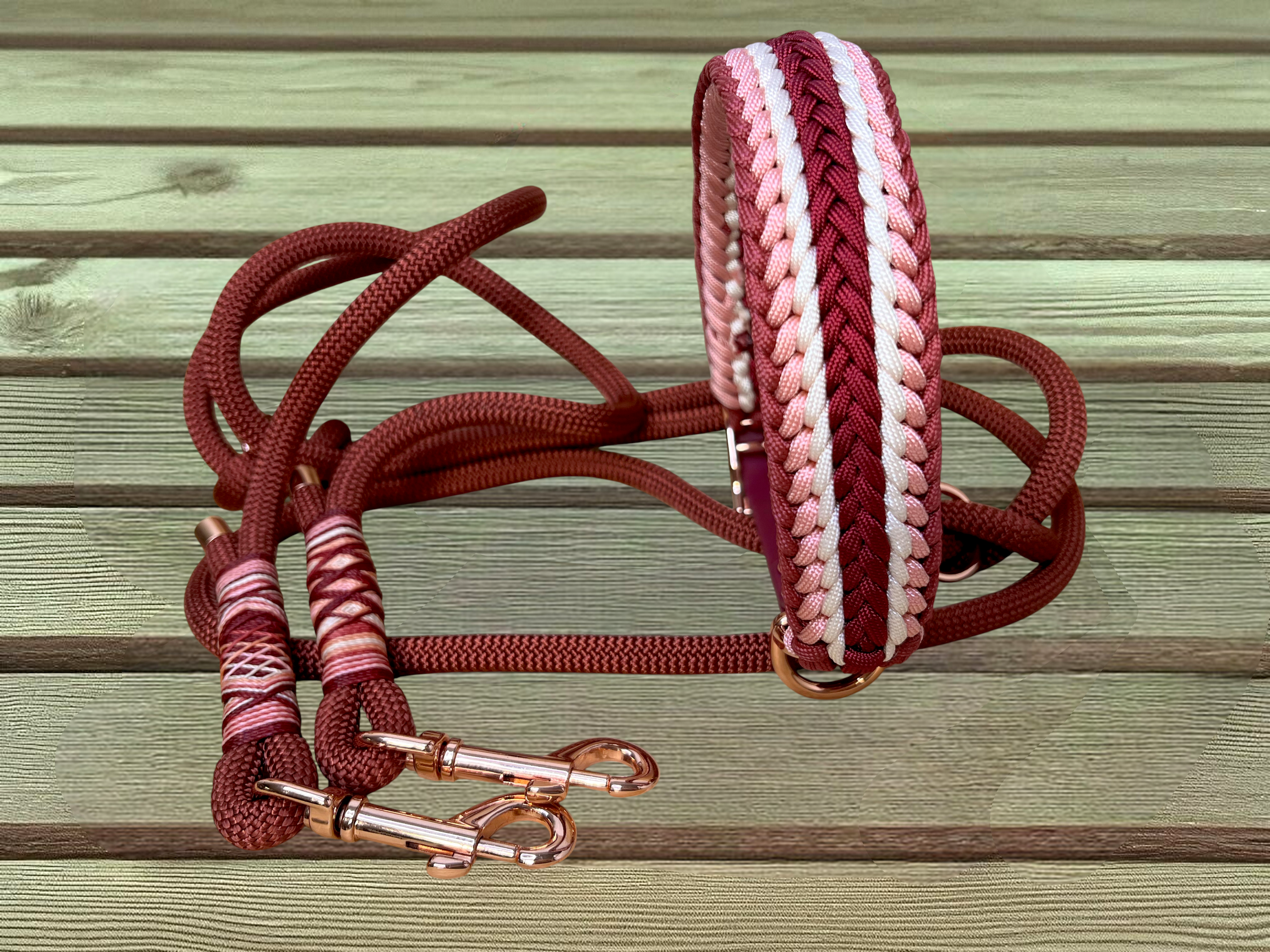 Halsband Waterkant & Tauleine Copper Rose