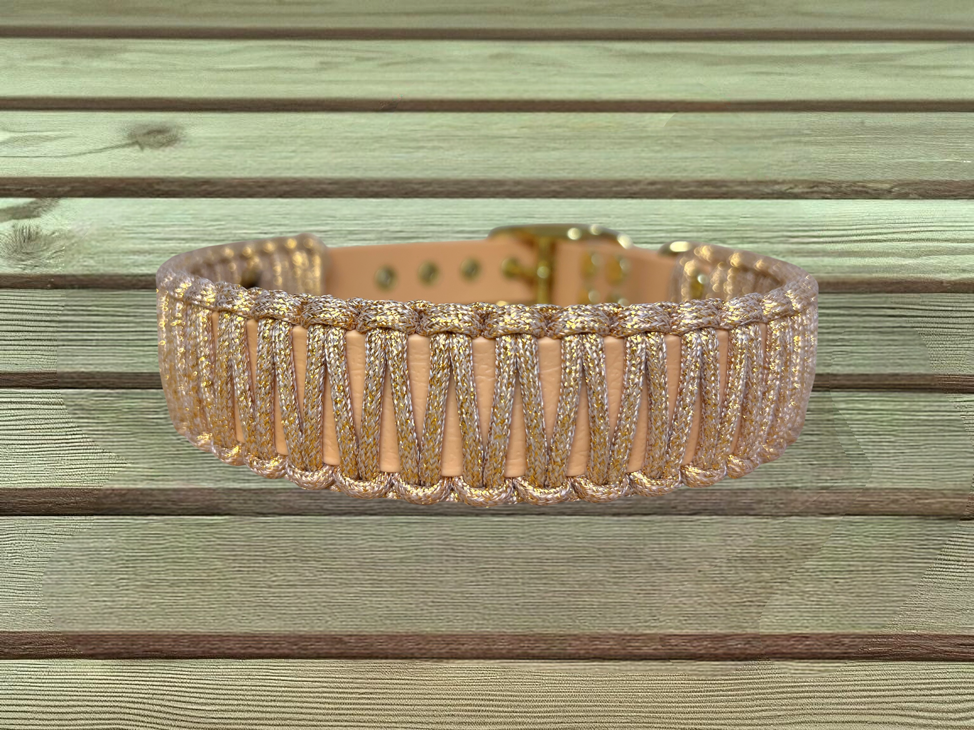 Biothanehalsband Sparkling Peach