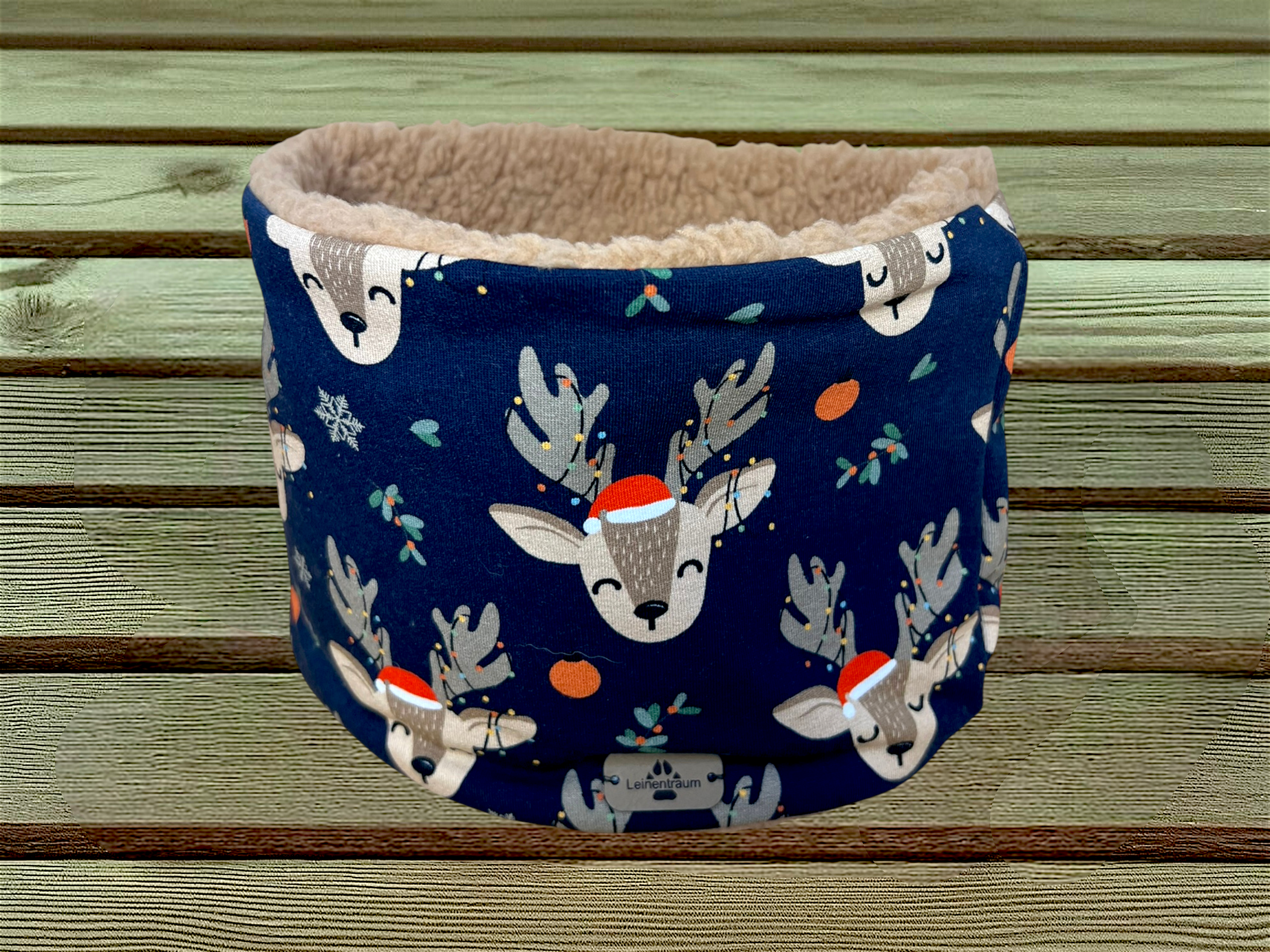 Hundeloop Reindeer Blue