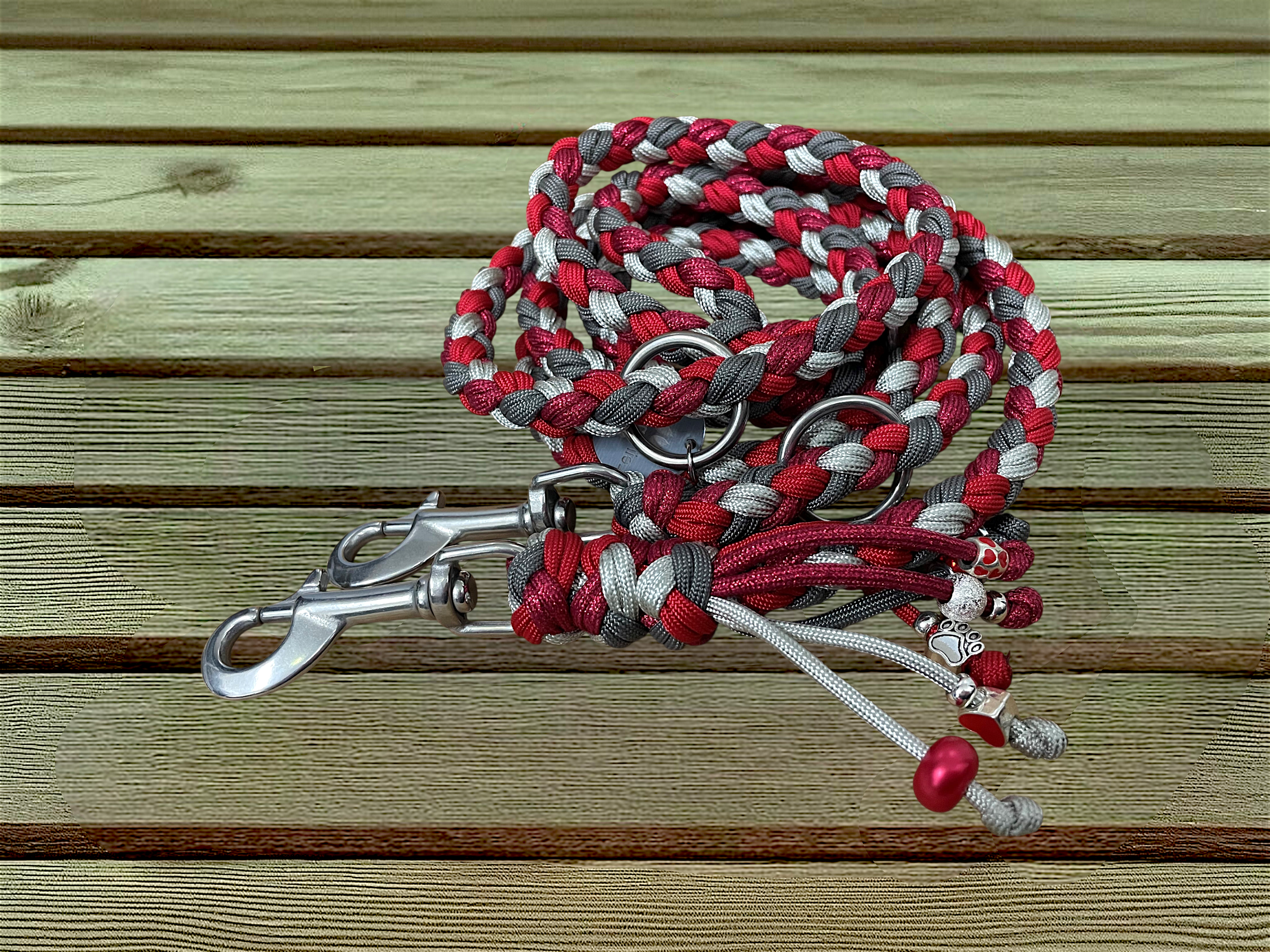 Paracordleine Ruby Steel - bis 50kg