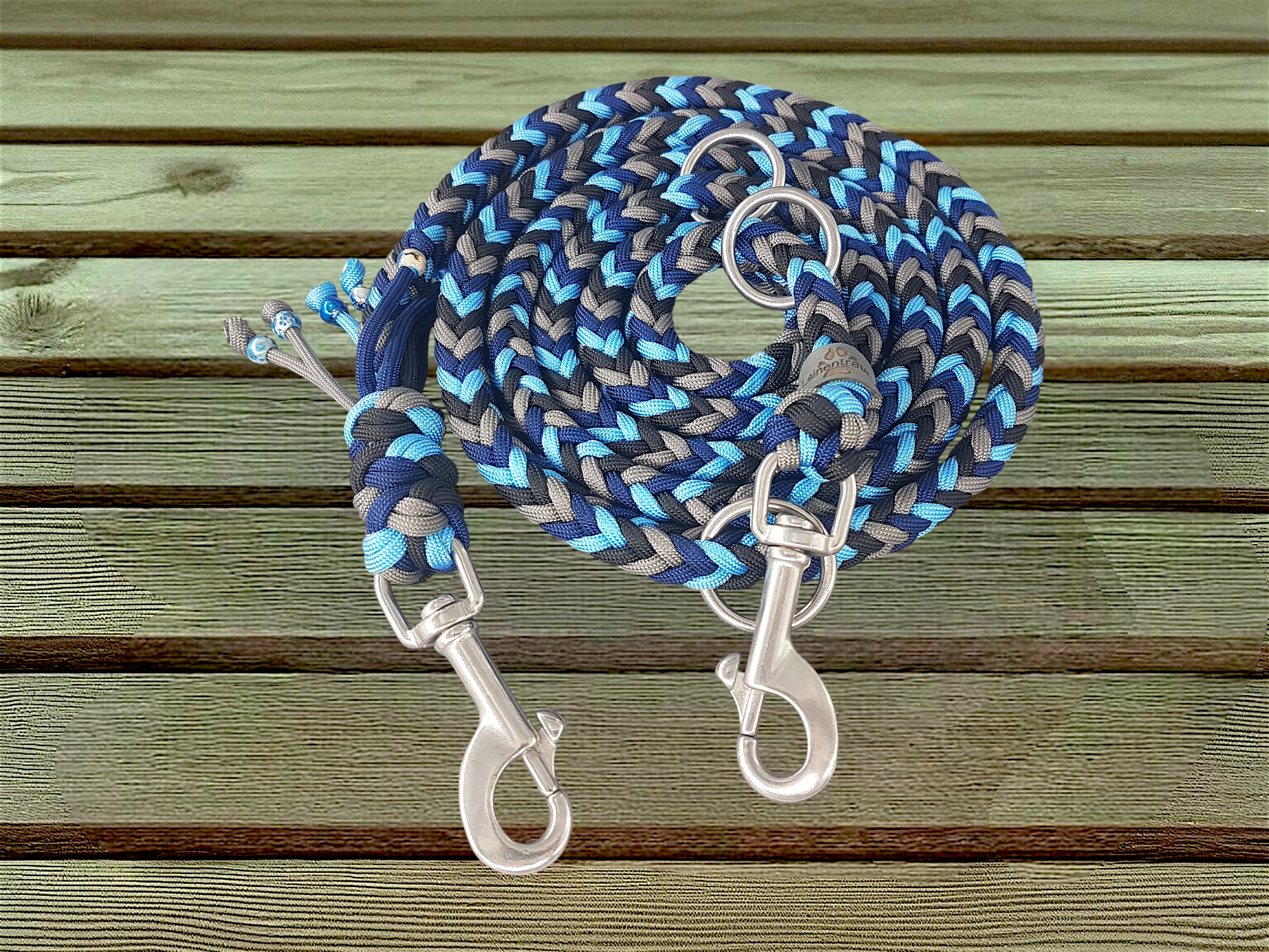 Paracordleine Blue Steel