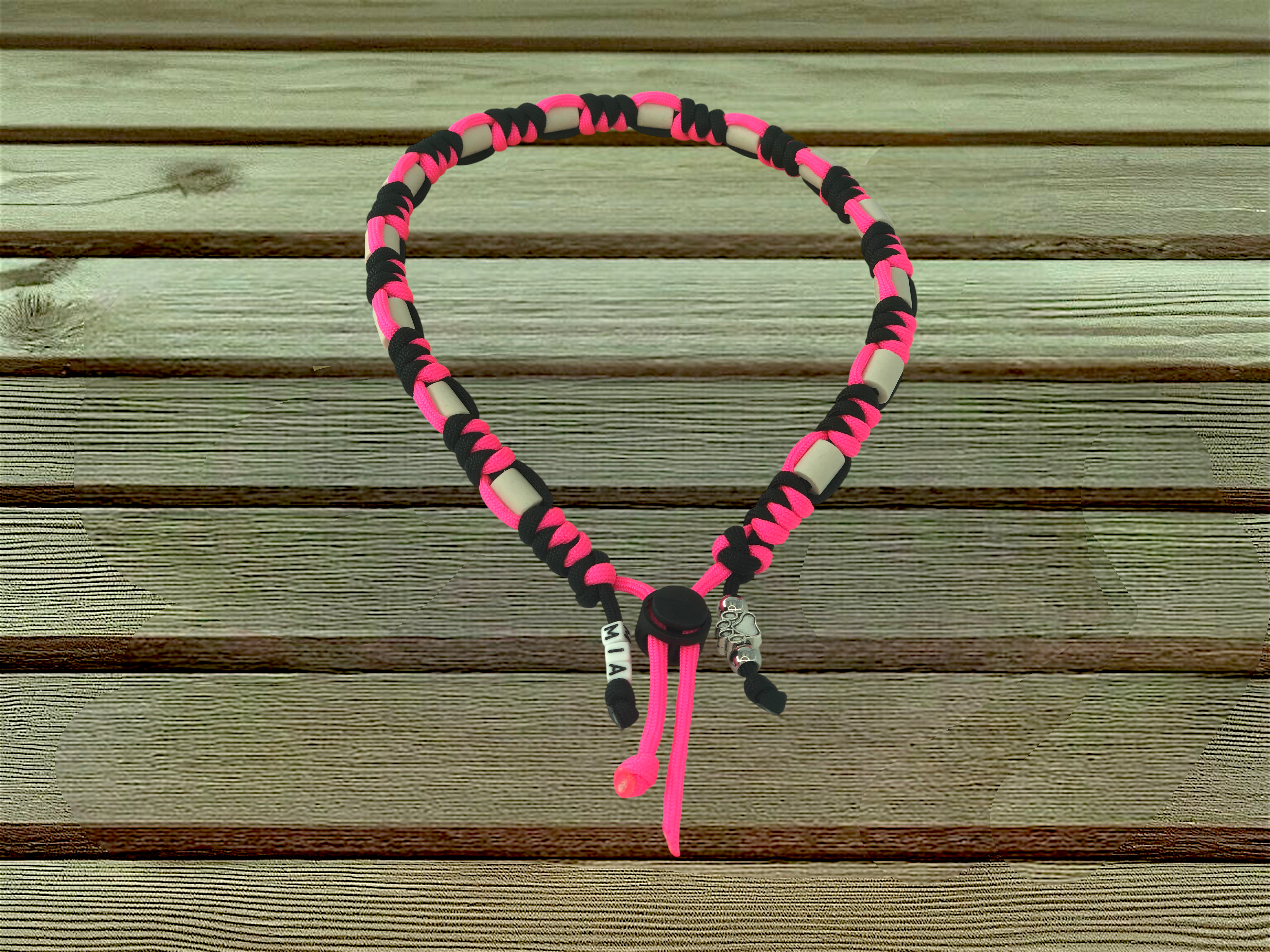 EM-Keramik-Kette Pink Noir