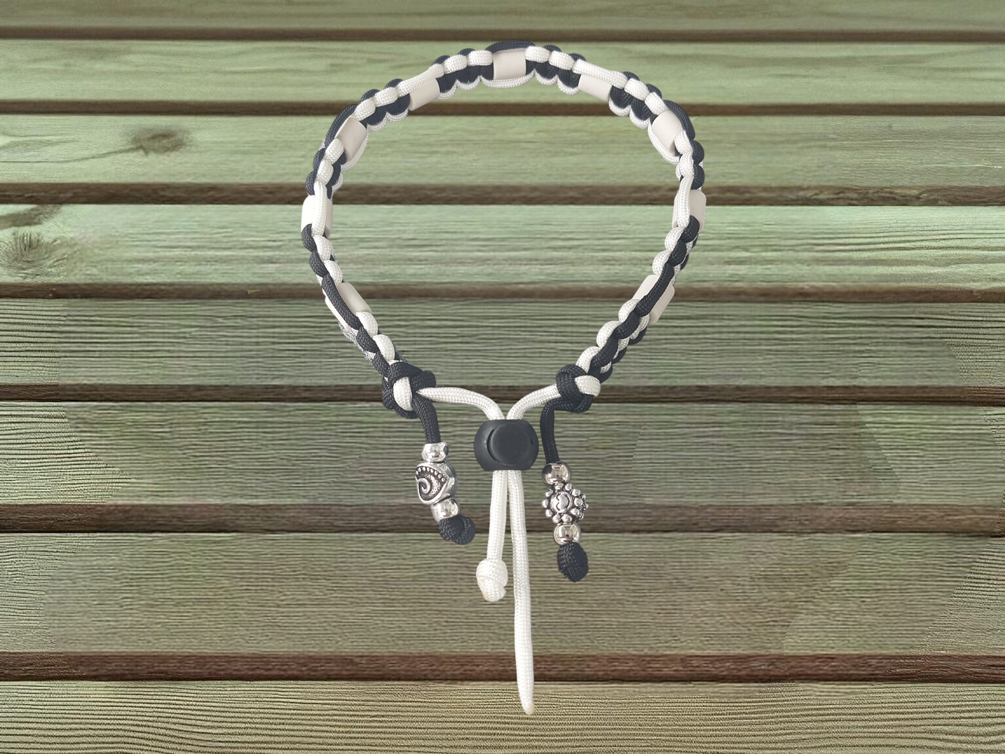 EM-Keramik-Kette Black & White