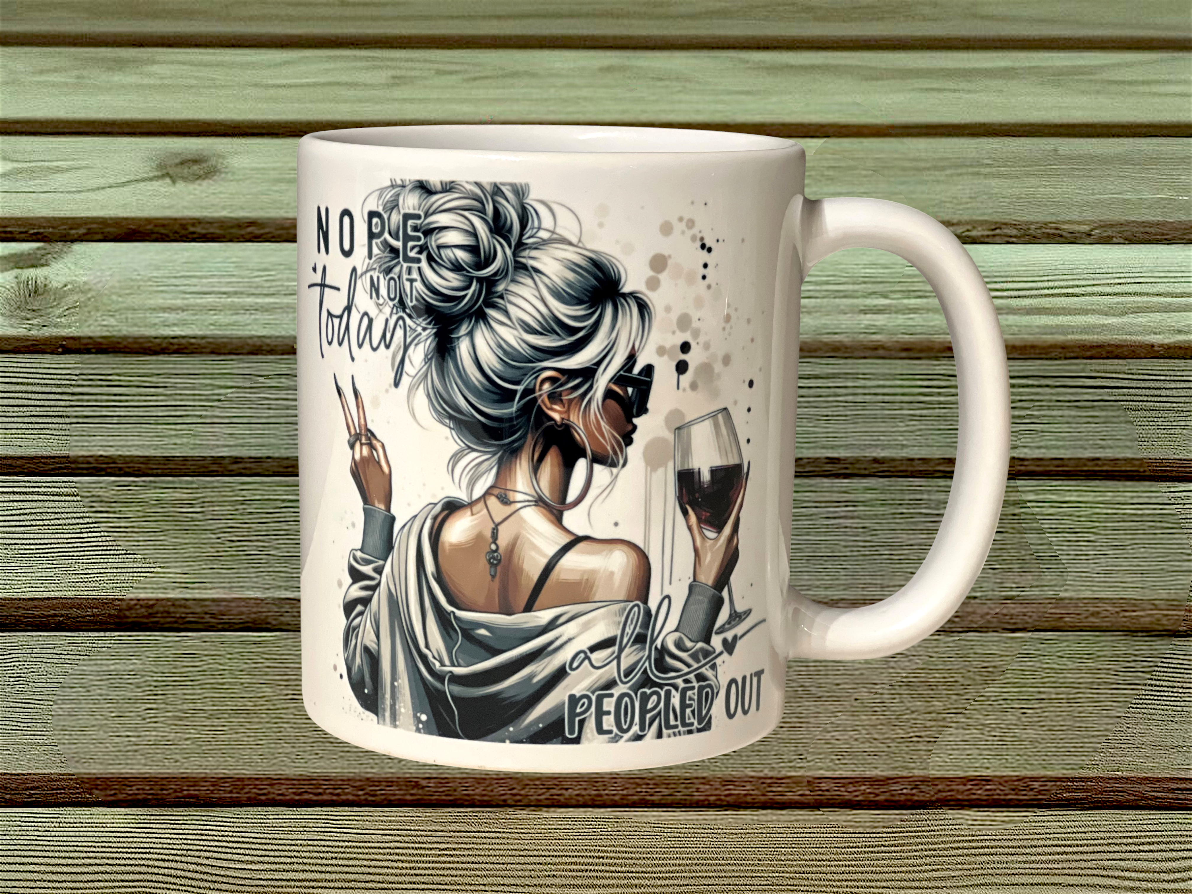 Statement Tasse – Nope Not Today