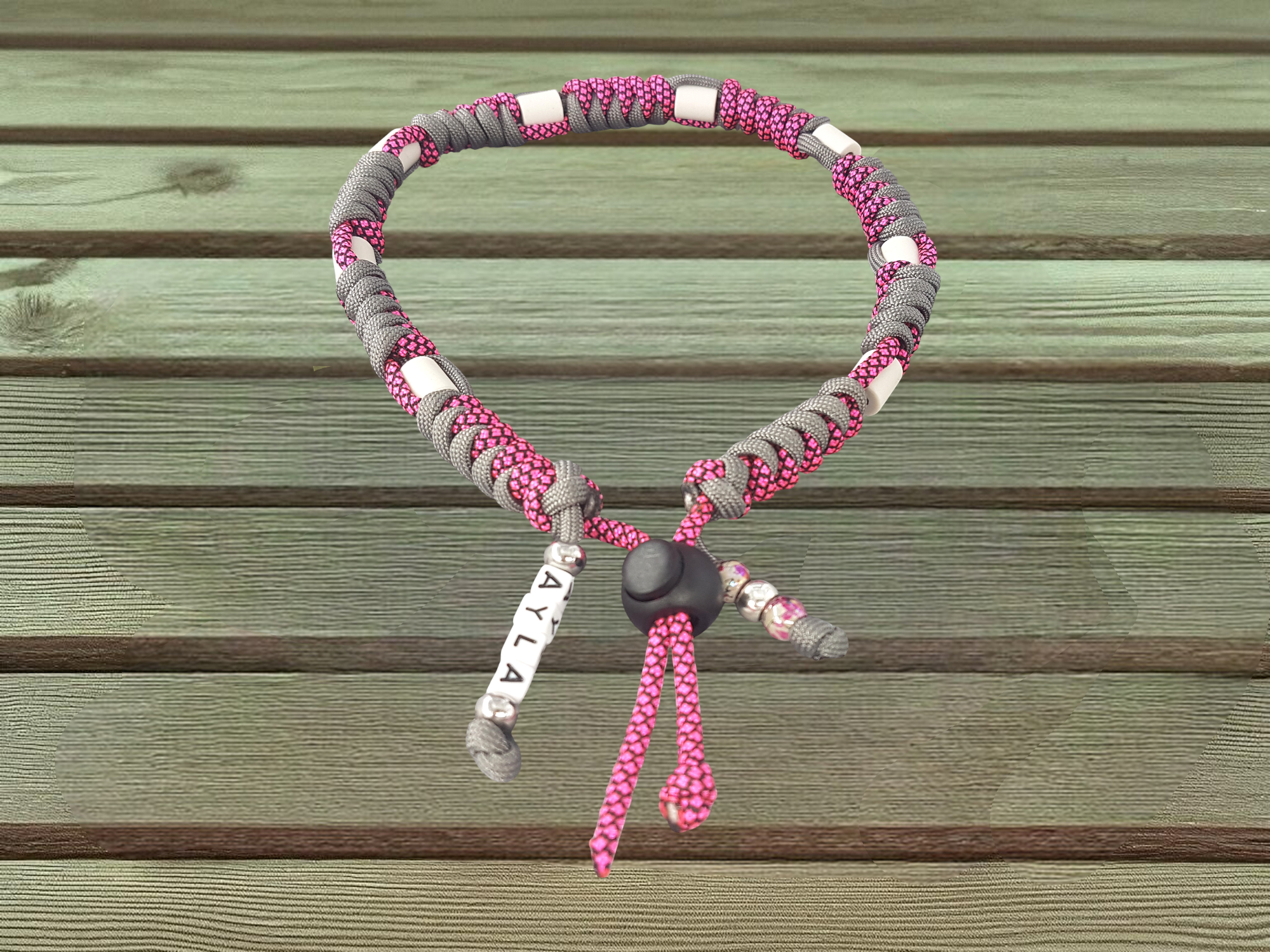 EM-Keramik-Kette Pink Fusion