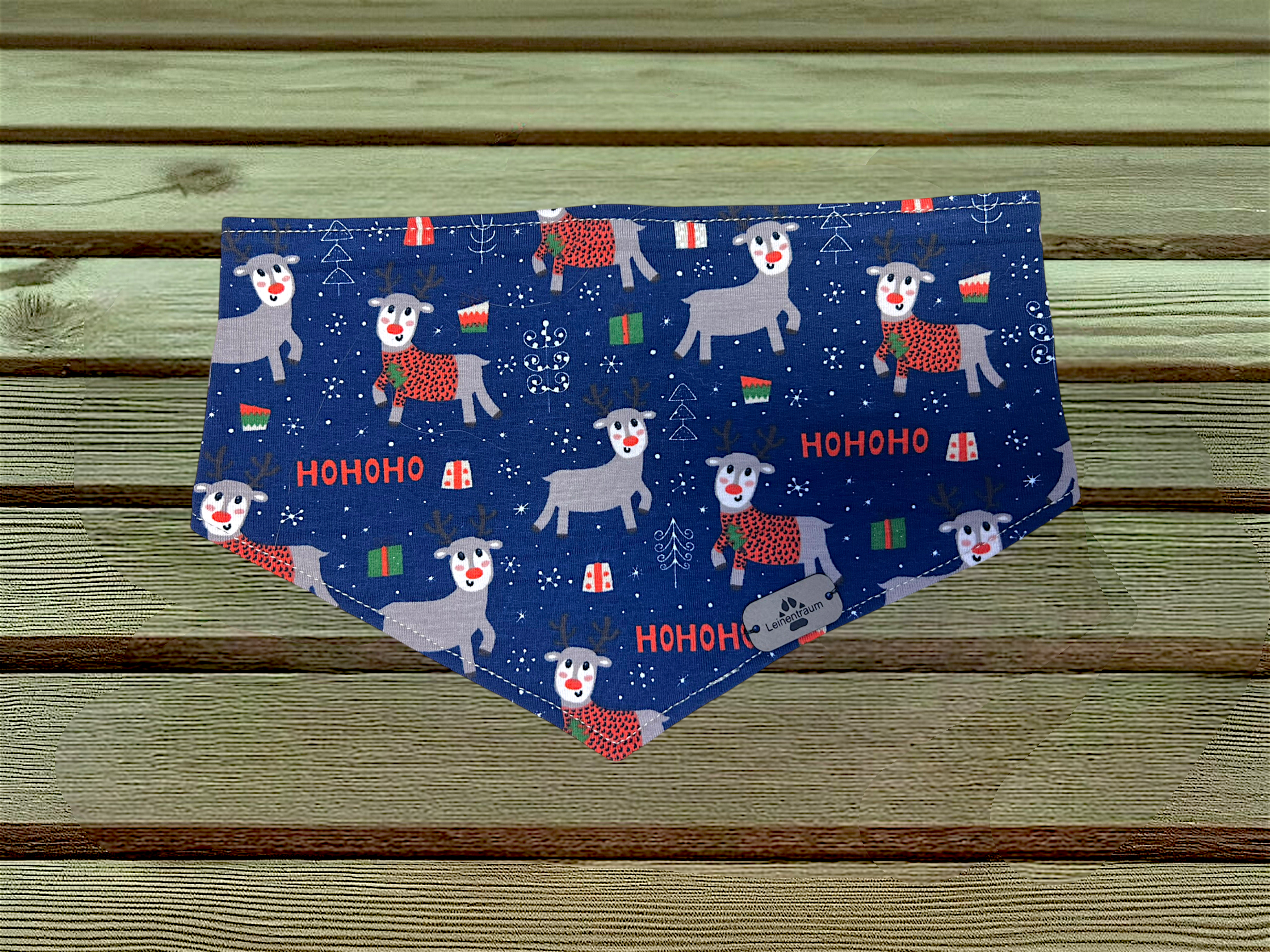 Hundehalstuch Weihnachten – HoHo Winterfreunde