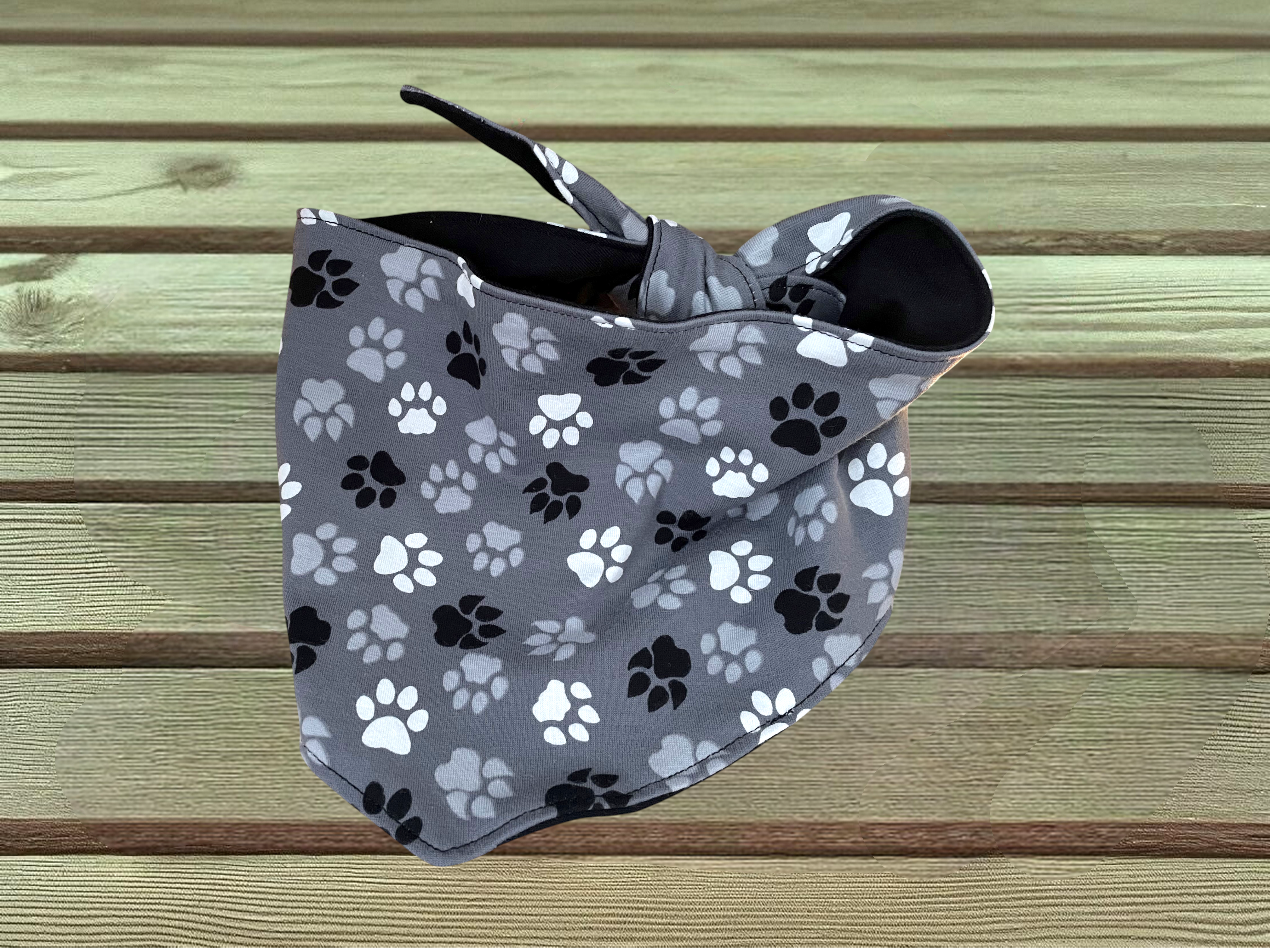 Hundehalstuch Pfotenabdruck
