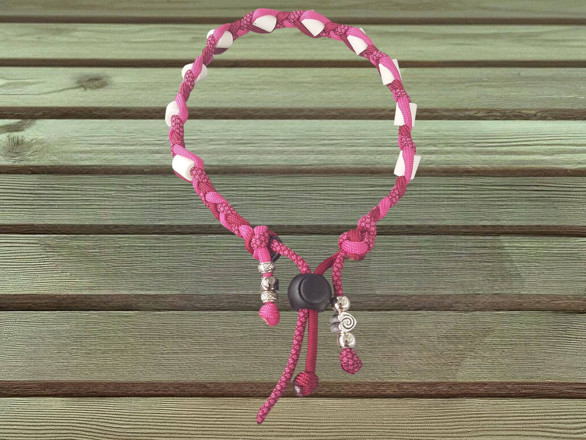 EM-Keramik-Kette Pink Blossom